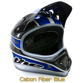 Helmets One Face Graphics Carbon Fiber Blue